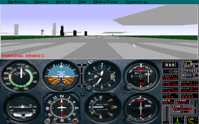Microsoft Flight Simulator 5 - Game